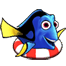Pet cá Dory